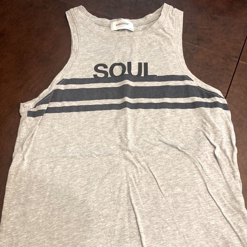Soul cycle muscle tee